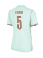 Ženske Nogometnih dresov Francija Jules Kounde #5 Gostujoči SP 2026 Kratki rokavi Ženske Nogometnih dresov Francija Jules Kounde #5 Gostujoči SP 2026 Kratki rokavi